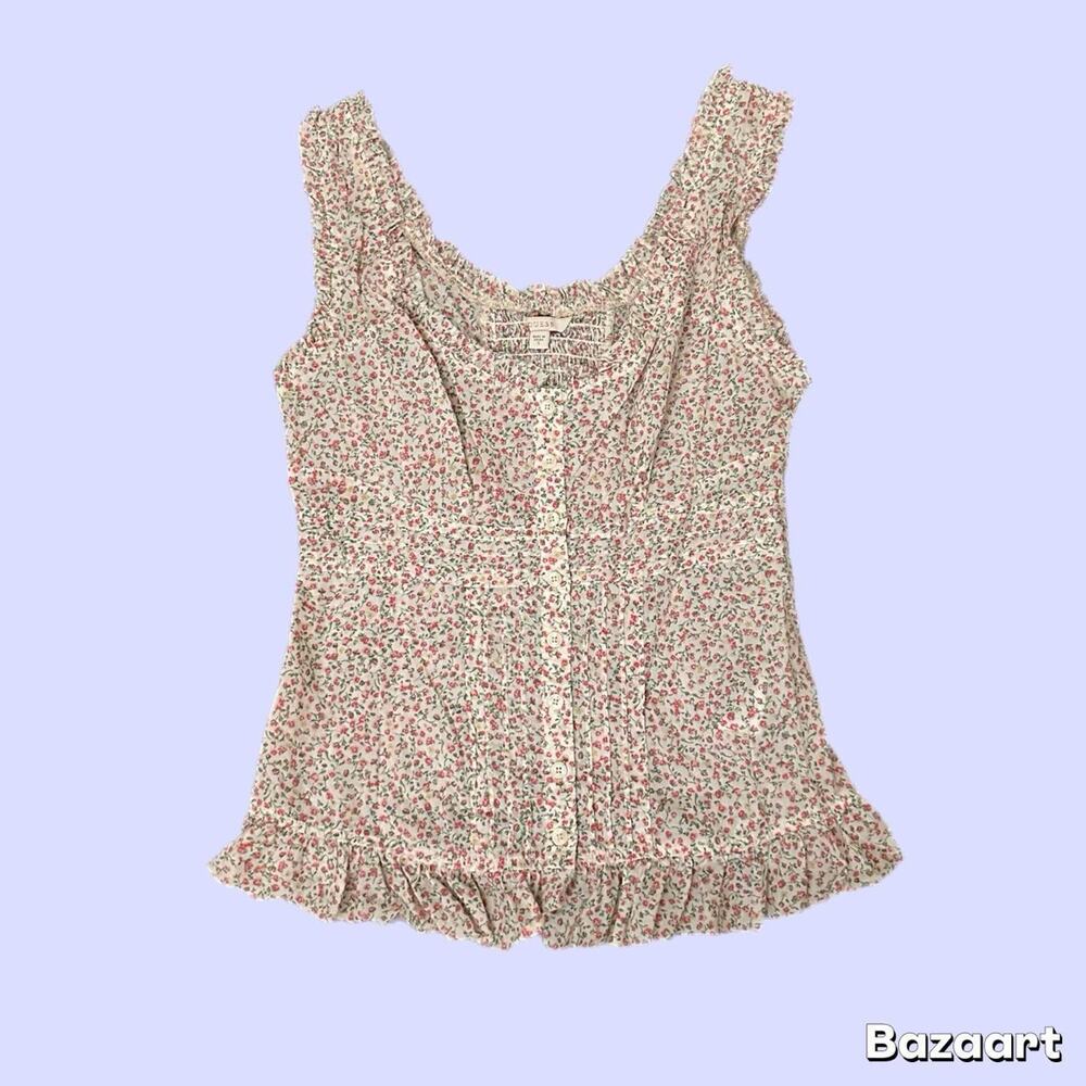 Y2k guess baby doll floral